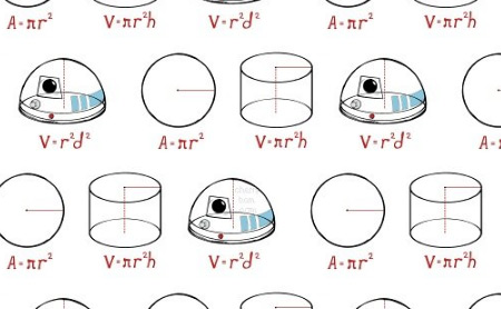 纹理图片1458-数学计算公式无缝平铺背景图案