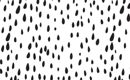 纹理图片1886-大大小小黑色水滴形状无缝平铺背景图片